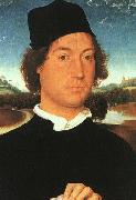 Hans Memling Portrait of a Young Man oil